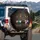 Eight Electric Guitars Dark Stage Setting – Music Lover Gift for Guitar Players Spare Tire Cover - 3
