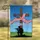 God Bless America Cross American Flag Soldier - USA 250th Anniversary 1776-2026 Garden Flag - 1