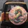 Roaring Teal Gold Eastern Celestial Dragon Pink Lotus - Gift for Dragon Lover Spare Tire Cover - 5