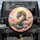 Roaring Teal Gold Eastern Celestial Dragon Pink Lotus - Gift for Dragon Lover Spare Tire Cover - 1