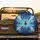 Glowing Blue Dragonfly Feathers Berries Swirls Splatters - Wildlife Lover Gift Spare Tire Cover - 2