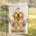 Golden Retriever Hydrangea Welcome - Garden Decor Gift for Dog Lovers Garden Flag - 5