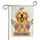 Golden Retriever Hydrangea Welcome - Garden Decor Gift for Dog Lovers Garden Flag - 3