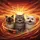 Startled Siamese Tabby Persian Cats Fiery Sunset - Cat Lover Travel Spare Tire Cover - 6