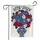 Patriotic Floral Vase 1776-2026 - America's 250th Anniversary Celebration Garden Flag - 3