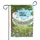 Tabby Cats Napping Hammock Spring Flowers 'Hello Spring' - Spring Home Decor Cat Lover Gift Garden Flag - 3
