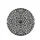 Organic Black Grey Rosettes Leopard Fur Spots - Everyday Vehicle Decor Gift Spare Tire Cover - 4
