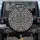Organic Black Grey Rosettes Leopard Fur Spots - Everyday Vehicle Decor Gift Spare Tire Cover - 1
