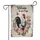 Speckled Rooster Welcome to Our Coop Pink Rose Weathered Wood Farmhouse Home Decor Garden Flag - 3
