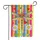 Cartoon Dragonfly Daisy Hearts 'high behappy' - Home Decor Gift Garden Flag - 3