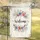 Welcome Patriotic Stars Firecrackers Ribbons Foliage - Fourth of July Celebrations Garden Flag - 5
