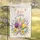 Hello Spring Tulips Butterflies Lavender - Spring Home Decor Gift Garden Flag - 5