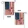 Distressed American Flag Paw Prints Independence Day Home Decor for Veterans Garden Flag - 4