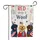 American Flag Labrador Retrievers 'RED white & WOOF' Independence Day Celebration Garden Flag - 3