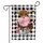 Highland Cow Valentine Heart Chocolate Cupcake Ice Cream - Happy Valentine's Day Garden Flag - 3