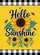Hello Sunshine Yellow Sunflower Bumblebee - Spring Summer Garden Decor Garden Flag - 6