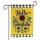 Hello Sunshine Yellow Sunflower Bumblebee - Spring Summer Garden Decor Garden Flag - 3