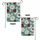 Three Red Ladybugs White Daisy Blooms - Rustic Garden Outdoor Home Decor Gift Garden Flag - 4