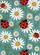 Three Red Ladybugs White Daisy Blooms - Rustic Garden Outdoor Home Decor Gift Garden Flag - 6