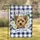 Yorkshire Terrier Daisy Buffalo Plaid Home - Farmhouse Dog Lover Decor Garden Flag - 1