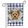 Yorkshire Terrier Daisy Buffalo Plaid Home - Farmhouse Dog Lover Decor Garden Flag - 3