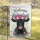 Black Cow Welcome Flower Crown Portrait - Farmhouse Home Decor Gift for Cow Lover Garden Flag - 5