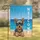 Welcome Yorkshire Terrier Dog Sunglasses Beach - Home Decor Gift for Yorkie Lover Garden Flag - 1