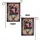 America Our Home Urn Floral - 250th Anniversary Independence Day Gift for Veterans Garden Flag - 4