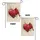 Red Cardinal Memorial Heart Always Loved Never Forgotten Remembrance Gift Garden Flag - 4