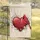 Red Cardinal Memorial Heart Always Loved Never Forgotten Remembrance Gift Garden Flag - 5