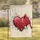 Red Cardinal Memorial Heart Always Loved Never Forgotten Remembrance Gift Garden Flag - 1