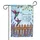 Hummingbirds Forget-Me-Not Lavender Lupine Memorial Quote - Sympathy Remembrance Gift Garden Flag - 3