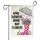April Showers May Flowers Umbrella Rain Boot Pansies Floral - Spring Home Decor Gift Garden Flag - 3