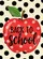 Red Apple Pink Polka Dot BACK TO school - Back To School Welcome Gift for Kids Garden Flag - 6