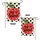 Red Apple Pink Polka Dot BACK TO school - Back To School Welcome Gift for Kids Garden Flag - 4