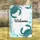 Deep Teal Crab Welcome Starfish Seaweed Scene - Coastal Beach House Decor Gift Garden Flag - 1