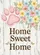 Paw Print Home Sweet Home Flowers Butterflies - Farmhouse Home Decor Gift Garden Flag - 6