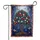 Ancient Tree Blossoms Butterflies Golden Glow - Outdoor Living Decor Garden Flag - 3