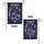 Peace Symbol Floral Rainbow Hearts Butterflies Cosmic Stars Home Decor Gift Garden Flag - 4