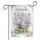 Welcome Floral Wheelbarrow Garden Butterflies - Farmhouse Home Decor Gift Garden Flag - 3