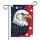 Bald Eagle Patriotic Stars - Independence Day Home Decor Gift for Veterans Garden Flag - 3