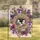 Tawny Birds Straw Nest Pansy Flowers - Spring Garden Decor Gift for Bird Lover Garden Flag - 1