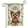 Yorkshire Terrier Spring Flowers Hello Spring - Spring Season Home Decor Gift for Dog Lover Garden Flag - 3