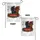 Arabian Friesian Thoroughbred Horses Winter Merry Christmas Garden Flag - 4