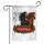 Arabian Friesian Thoroughbred Horses Winter Merry Christmas Garden Flag - 3