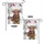 Baby Highland Calf Red Cardinals Snowy Winter Home Decor - Animal Lover Gift Garden Flag - 4