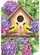 Goldfinch Birds Birdhouse Hydrangea - Home Decor Gift for Bird Lovers Garden Flag - 6