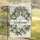 White Flower Botanical Wreath Welcome Banner Buffalo Check - Farmhouse Home Decor Garden Flag - 5