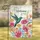 Hummingbird Welcome Lush Garden Fuchsia Pink Lily Flowers - Home Decor Gift Garden Flag - 1