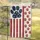 Distressed American Flag Paw Print - Patriotic Home Decor Gift for Pet Lovers Garden Flag - 5